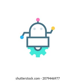 Artificial Intelligence icon in vector. Logotype