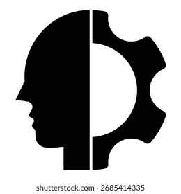 Artificial intelligence Icons , logo, illustration, vector