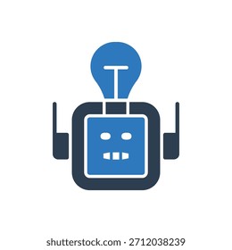 Artificial Intelligence Idea Icon Sign Symbol