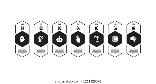 ARTIFICIAL INTELLIGENCE INFOGRAPHIC CONCEPT