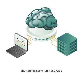 Artificial intelligence information technology data server