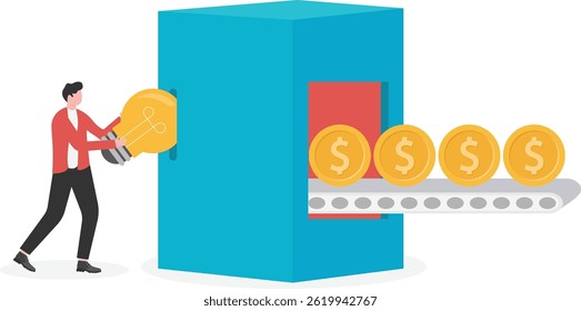Artificial intelligence Investment, business concept

