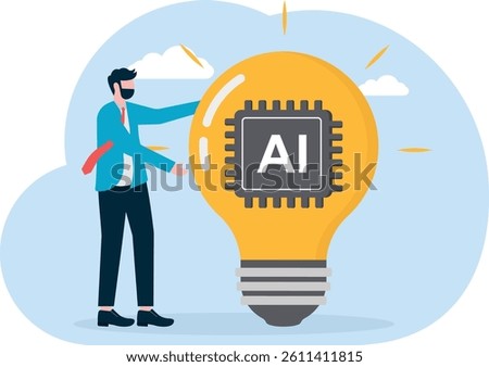 artificial intelligence in a light bulb

