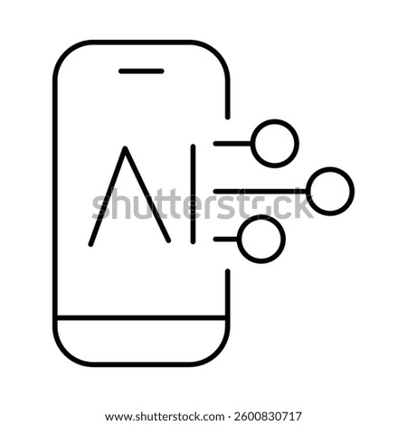 Artificial Intelligence Line Icons. AI, Brain, Robot, Bot, Technology, Mind, AI Agent, Intelligent Icons Editable Stroke Vector Illustration