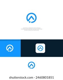 Plantilla de símbolo de signo de identidad de logotipo  