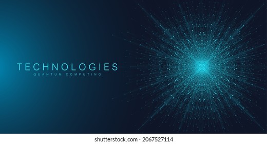 Artificial intelligence logo. Machine Learning concept. Digital Brain. Neural Networks and Learning Processing Big Data. Data flow background. Vector illustration.