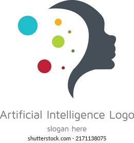 Artificial Intelligence Logo for technology company