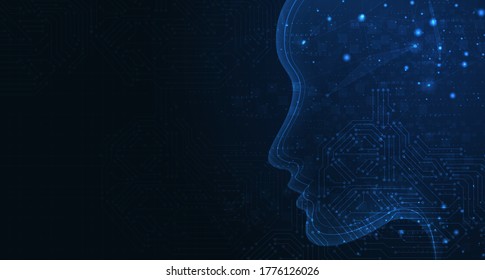 Artificial intelligence, machine learning, ai, data deep learning for future technology artwork, mining, isometric, neural network, machine programming and Responsive web banner. vector Illustration.