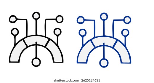 Ícone de Inteligência Artificial e Aprendizado de Máquina