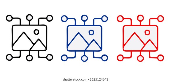 Artificial Intelligence and Machine Learning Icon