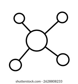 Artificial Intelligence and Machine Learning Icon	