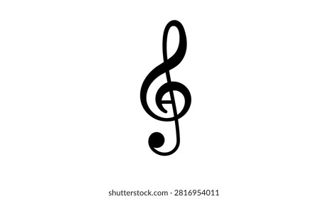 Artificial intelligence music, black isolated vector silhouette