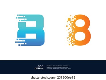 Diseño del logotipo de Inteligencia Artificial Número 8.