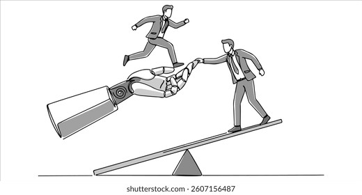 Artificial intelligence plays a vital role in driving business success by providing automation, technological advancements, and innovative solutions. AI enhances employee development, streamlining