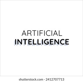Artificial intelligence related icon concept outline style vector illustration.