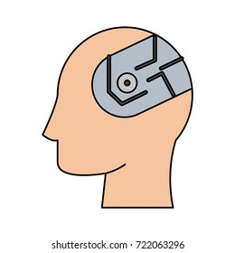 artificial intelligence related icon image 