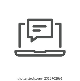 Artificial intelligence related icon outline and linear vector.
