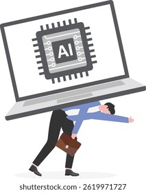 Inteligência artificial substituindo o conceito de trabalhos

