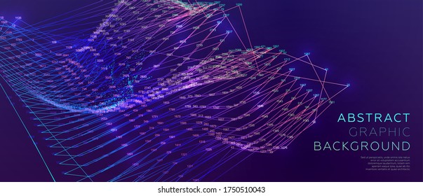 Artificial intelligence and robotic quantum computing processor concept for business technology, big data and database engineering and innovations design. Eps10 vector illustration.