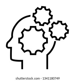 artificial intelligence simple icon