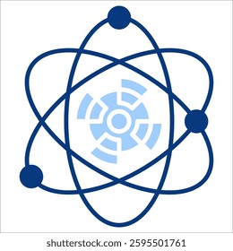 Artificial Intelligence Simple Icon Vector Illustration Concept