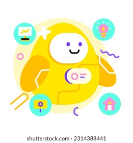 Artificial intelligence smart home robots