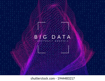 Artificial intelligence tech background. Digital technology, deep learning and big data concept. Abstract visual for networking template. Geometric artificial intelligence tech backdrop.