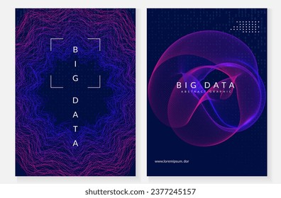 Artificial intelligence tech background. Digital technology, deep learning and big data concept. Abstract visual for connection template. Vector artificial intelligence tech backdrop.