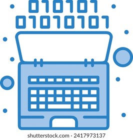 Artificial intelligence technology icon symbol vector image. Illustration of artificial intelligence futuristic information human learning software design image