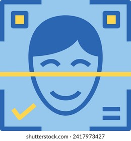 Icono de tecnología de inteligencia artificial símbolo de imagen vectorial. Ilustración de la inteligencia artificial información futurista del software de aprendizaje humano diseño de imagen