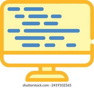 Artificial intelligence technology icon symbol vector image. Illustration of artificial intelligence futuristic information human learning software design image
