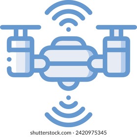 Icono de tecnología de inteligencia artificial símbolo de imagen vectorial. Ilustración de la inteligencia artificial información futurista del software de aprendizaje humano diseño de imagen