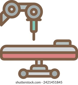 Icono de tecnología de inteligencia artificial símbolo de imagen vectorial. Ilustración de la inteligencia artificial información futurista del software de aprendizaje humano diseño de imagen