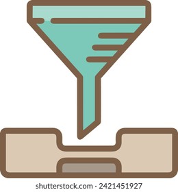 Artificial intelligence technology icon symbol vector image. Illustration of artificial intelligence futuristic information human learning software design image