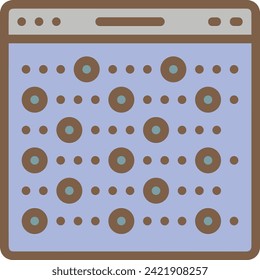 Artificial intelligence technology icon symbol vector image. Illustration of artificial intelligence futuristic information human learning software design image