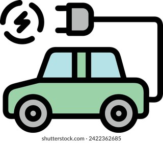 Artificial intelligence technology icon symbol vector image. Illustration of artificial intelligence futuristic information human learning software design image