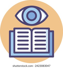 Artificial intelligence technology icon symbol vector image. Illustration of artificial intelligence futuristic information human learning software design image