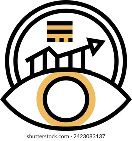 Artificial intelligence technology icon symbol vector image. Illustration of artificial intelligence futuristic information human learning software design image