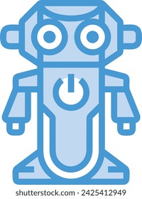 Imagen vectorial de icono de tecnología de inteligencia artificial. Ilustración de inteligencia artificial información futurista software de aprendizaje humano diseño de imagen