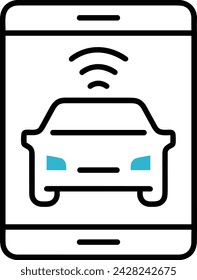 Artificial intelligence technology icon symbol vector image. Illustration of artificial intelligence futuristic information human learning software design image