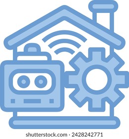 Artificial intelligence technology icon symbol vector image. Illustration of artificial intelligence futuristic information human learning software design image