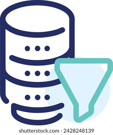 Artificial intelligence technology icon symbol vector image. Illustration of artificial intelligence futuristic information human learning software design image