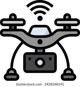 Artificial intelligence technology icon symbol vector image. Illustration of artificial intelligence futuristic information human learning software design image