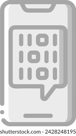 Artificial intelligence technology icon symbol vector image. Illustration of artificial intelligence futuristic information human learning software design image