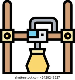 Imagen vectorial de icono de tecnología de inteligencia artificial. Ilustración de inteligencia artificial información futurista software de aprendizaje humano diseño de imagen