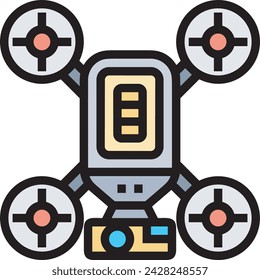 Artificial intelligence technology icon symbol vector image. Illustration of artificial intelligence futuristic information human learning software design image