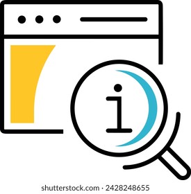 Imagen vectorial de icono de tecnología de inteligencia artificial. Ilustración de inteligencia artificial información futurista software de aprendizaje humano diseño de imagen