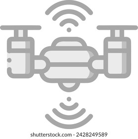 Imagen vectorial de icono de tecnología de inteligencia artificial. Ilustración de inteligencia artificial información futurista software de aprendizaje humano diseño de imagen