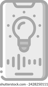 Artificial intelligence technology icon symbol vector image. Illustration of artificial intelligence futuristic information human learning software design image