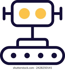 Artificial intelligence technology icon symbol vector image. Illustration of artificial intelligence futuristic information human learning software design image